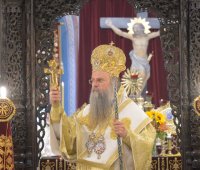 31.05.2020 г. - 7 Неделя след Пасха - на св. Отци от Първия вселенски събор. Св. апостол Ерм. Архиерейска св. Литургия в митрополитския храм „Св. Марина“, гр. Пловдив.