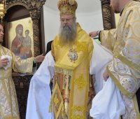 14.06.2020 г. - 1 Неделя след Петдесетница - на Всички светии. Чинопоследование на освещаване на нов храм - “Св. Йоан Предтеча” в село Брезе. Архиерейска св. Литургия.